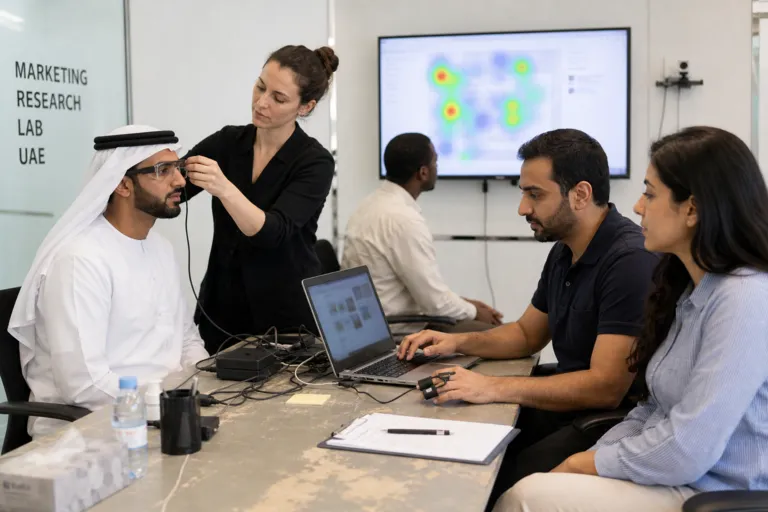 Neuromarketing Research UAE: Eye-tracking and Biometrics That Unlock Real Consumer Truth