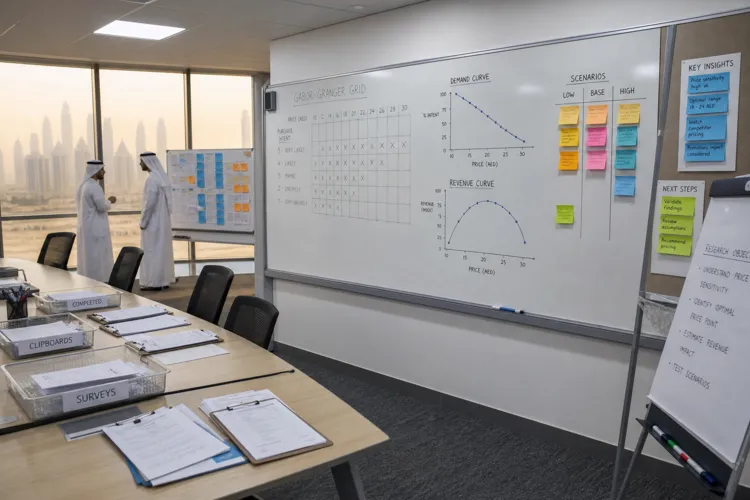 Gabor-granger Pricing Research in the UAE: Confident Price Points for Abu Dhabi Launches